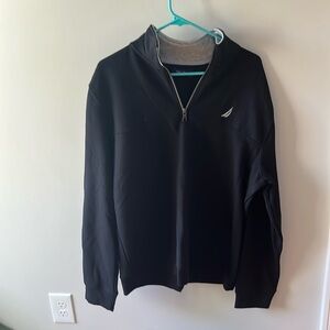 Nautica quarter zip sweatshirt men’s large